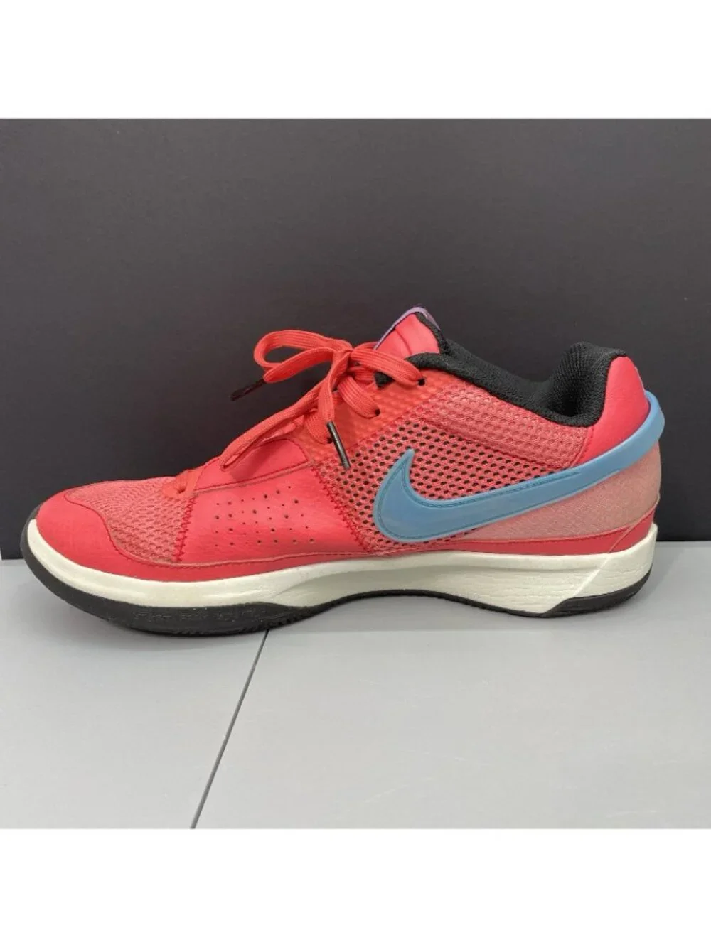 Nike Ja 1 Sneakers Shoes Training‎ Basketball Fuel Ember Glow Red Mens 10
